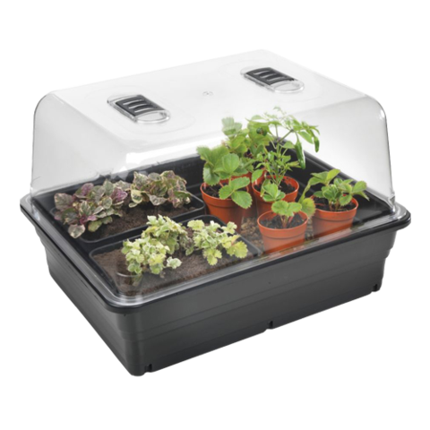 STEWART LARGE HEATED PROPAGATOR (52CM X 41.5CM X 28CM)